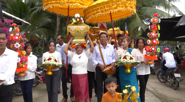 Nét đẹp Lễ dâng y Kathina của đồng bào dân tộc Khmer